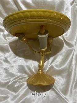 New Box Disney Store Beauty And The Beast Lumiere Cake Dessert Serving Tray