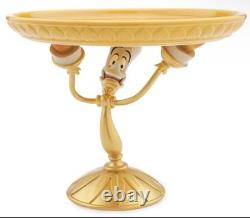 New Box Disney Store Beauty And The Beast Lumiere Cake Dessert Serving Tray