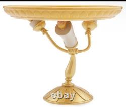 New Box Disney Store Beauty And The Beast Lumiere Cake Dessert Serving Tray