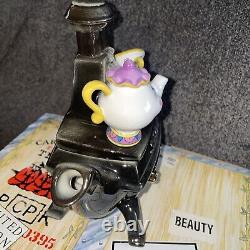 New Cardew Design Disney Beauty & The Beast Mrs. Potts & Chip On Stove Teapot