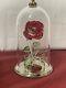 New Disney Arribas Brothers Beauty And The Beast Enchanted Rose 4.25 Glass Dome