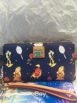 New Disney Beauty and the Beast Wristlet Wallet by Dooney & Bourke 1