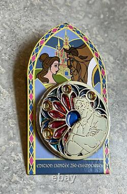 New Disney DLRP DLP Disneyland Paris Beauty And The Beast Gaston Pin LE 250