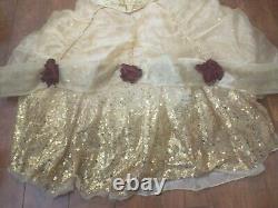 New Disney Store Limited Edition 1/2500 Beauty And The Beast Belle Dress Size 6
