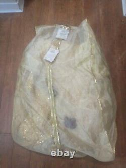 New Disney Store Limited Edition 1/2500 Beauty And The Beast Belle Dress Size 6
