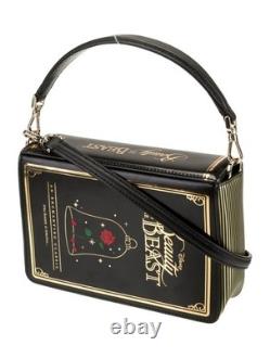 New Disney X Kate Spade New York Beauty And The Beast 3D Book Crossbody Handbag