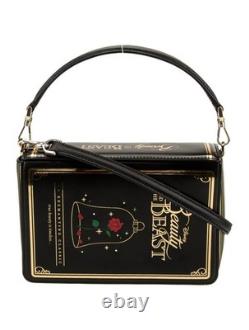 New Disney X Kate Spade New York Beauty And The Beast 3D Book Crossbody Handbag