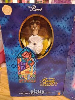 New! Disney's Beauty And The Beast Signature Collection Beast And Belle Dolls