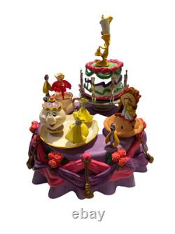 New Enesco Disney Beauty and the Beast Multi-Action Deluxe Musical
