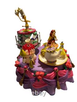 New Enesco Disney Beauty and the Beast Multi-Action Deluxe Musical