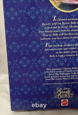 New Mattel Disney's Beauty And The Beast The Signature Collection Belle Doll