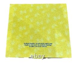 New VTG Disney Beauty and the Beast Snow Globe Enchanted Rose Musical Snowglobe