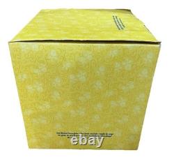 New VTG Disney Beauty and the Beast Snow Globe Enchanted Rose Musical Snowglobe