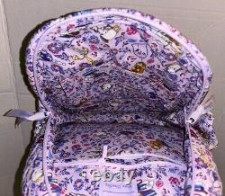 New Vera Bradley Disney Small Backpack Bag Belle Petite Floral Beauty & Beast