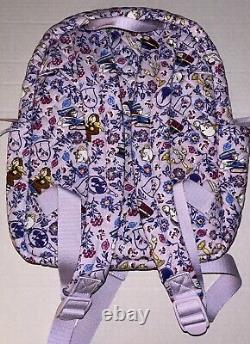 New Vera Bradley Disney Small Backpack Bag Belle Petite Floral Beauty & Beast