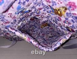 New Vera Bradley Disney Small Backpack Bag Belle Petite Floral Beauty & Beast