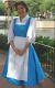 Nwot Womens Disney Princess Beauty And The Beast Belle Blue Dress Rare
