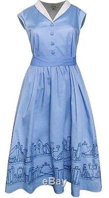 Nwt Disney Parks Belle Blue Beauty And The Beast The Dress Shop Sz Xs Extrasmall