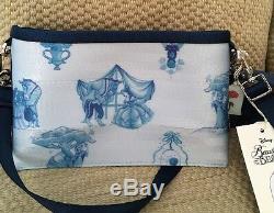 Nwt Harveys Disney Beauty And The Beast Hip Pack Crossbody Clutch Wristlet Belle