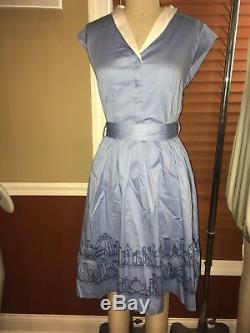 Nwts Disney Parks Belle Blue Beauty And The Beast The Dress Shop Sz Small