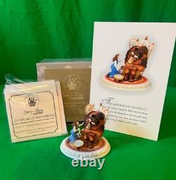 Olszewski BEAUTY & THE BEAST Tenderly, Belle Heals the Beast LE Disney COA + BOX
