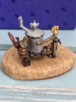 Olszewski Goebel Disney Beauty And The Beast Maurice Invention Mini Figurine