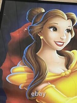 Paige O'Hara Signed Disney Beauty & Beast Soundtrack Exclusive Yellow Vinyl JSA