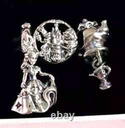 Pandora Disney, Beauty And The Beast Charm Gift Set B801631 With Box