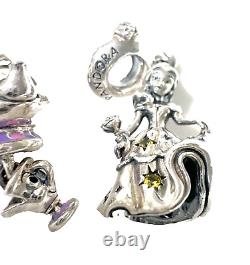 Pandora Disney, Beauty And The Beast Charm Gift Set B801631 With Box