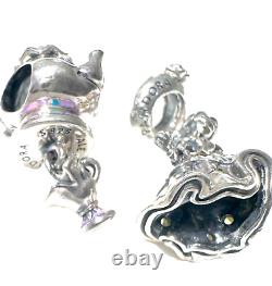 Pandora Disney, Beauty And The Beast Charm Gift Set B801631 With Box