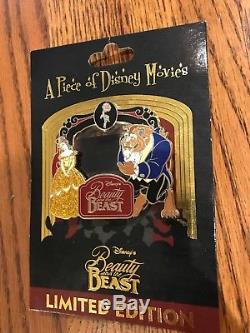 Piece of Disney Movie PODM Pin Beauty and the Beast Smiling Library Scene