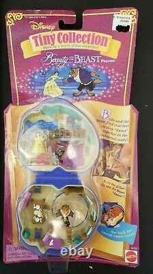 Polly Pocket 1995 Disney Beauty And The Beast Playcase Tiny Collection Bluebird