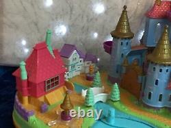 Polly Pocket Disney Beauty & The Beast Castle STUNNING CONDITION % A