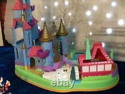 Polly Pocket Disney Beauty & The Beast Castle STUNNING CONDITION % A