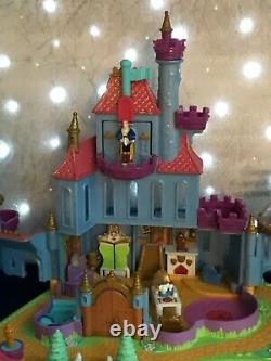 Polly Pocket Disney Beauty & The Beast Castle STUNNING CONDITION % A