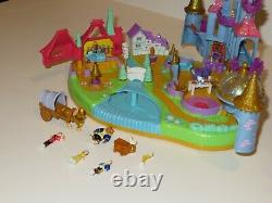 Polly Pocket- Disney's Belle, Beauty & The Beast Magical Castle- 1997-100% Comp