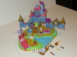 Polly Pocket- Disney's Belle, Beauty & The Beast Magical Castle- 1997-100% Comp