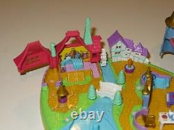 Polly Pocket- Disney's Belle, Beauty & The Beast Magical Castle- 1997-100% Comp