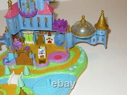 Polly Pocket- Disney's Belle, Beauty & The Beast Magical Castle- 1997-100% Comp