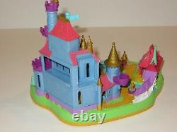 Polly Pocket- Disney's Belle, Beauty & The Beast Magical Castle- 1997-100% Comp