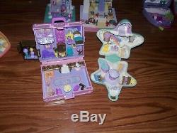 Polly Pocket Vintage Sets BlueBird 1990s Disney, Beauty and the Beast, Aladdin