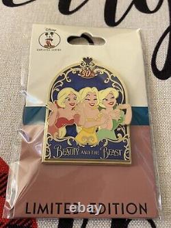 Preorder-Disney DEC 30th Anniversary Beauty and the Beast Bimbettes Pin