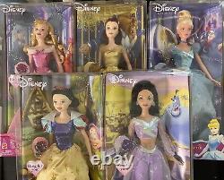 Princess Lot Beauty and the Beast Belle Cinderella Aurora Jasmine Snow White