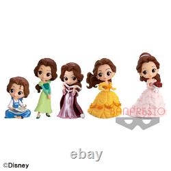 Qposket Petit Story Of Belle Beauty and The Beast Figure Disney 5 Set Japan
