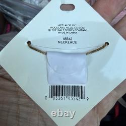 Qty 50-Party Favor- Vtg Belle Disney Beauty The Beast Pendant Charm Necklace 16