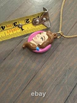 Qty 50-Party Favor- Vtg Belle Disney Beauty The Beast Pendant Charm Necklace 16