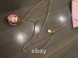 Qty 50-Party Favor- Vtg Belle Disney Beauty The Beast Pendant Charm Necklace 16