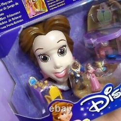 RARE Beauty and the Beast Bell Face Disney Playset NIB NEW