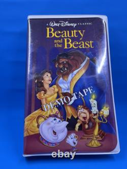 RARE Black Diamond Beauty and the Beast (VHS Tape, 1992) DEMO TAPE