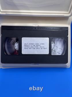 RARE Black Diamond Beauty and the Beast (VHS Tape, 1992) DEMO TAPE